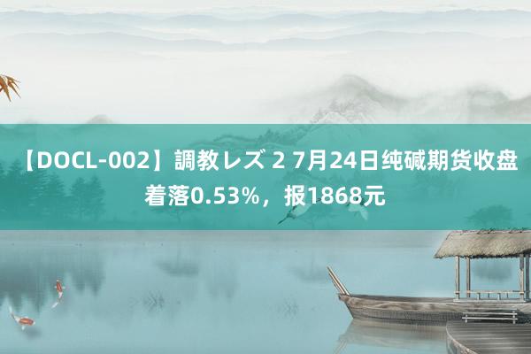 【DOCL-002】調教レズ 2 7月24日纯碱期货收盘着落0.53%，报1868元