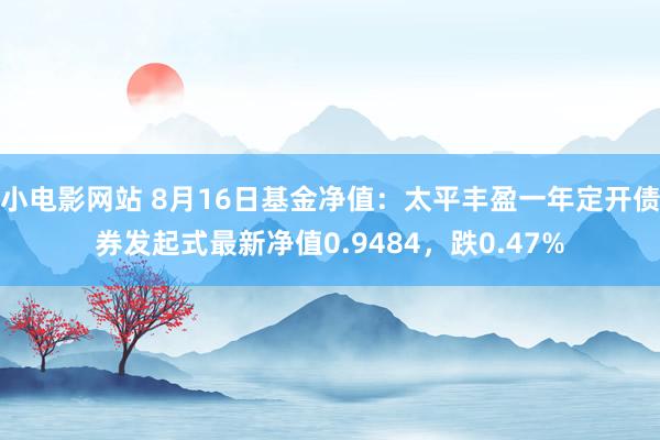 小电影网站 8月16日基金净值：太平丰盈一年定开债券发起式最新净值0.9484，跌0.47%