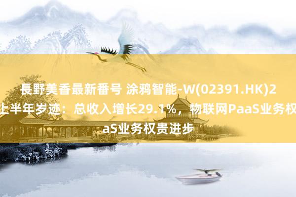 長野美香最新番号 涂鸦智能-W(02391.HK)2024年上半年岁迹：总收入增长29.1%，物联网PaaS业务权贵进步