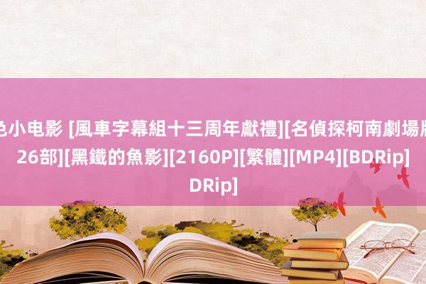 黄色小电影 [風車字幕組十三周年獻禮][名偵探柯南劇場版第26部][黑鐵的魚影][2160P][繁體][MP4][BDRip]