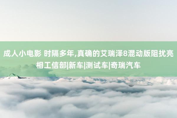 成人小电影 时隔多年，真确的艾瑞泽8混动版阻扰亮相工信部|新车|测试车|奇瑞汽车